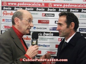 Angelo Alessio intervistato per le tv senesi