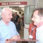 Il presidente Cestaro con il presidente Gabrielli