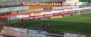 Padova - Gubbio : i rossoblu salutano tifosi e Serie B