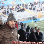 L'ex Giovanni Serao in tribuna a sostenere il Padova