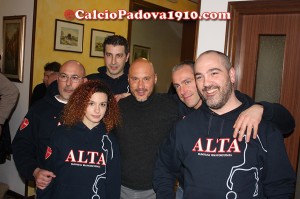 Fulvio Pea con il club Alta Padovana Biancoscudata